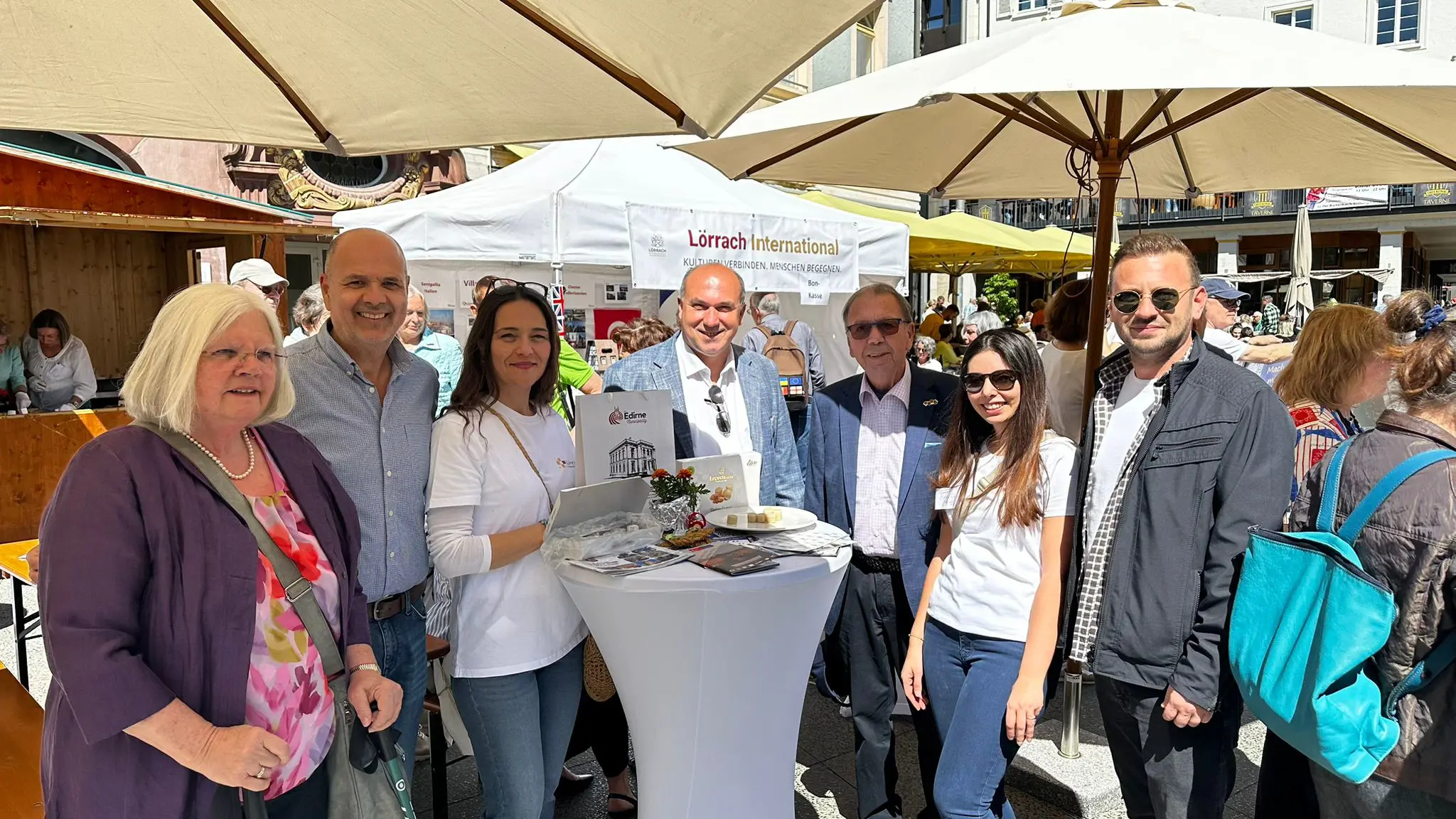 EDİRNE BELEDİYESİ KARDEŞ ŞEHİR LÖRRACH’TA EDİRNE’Yİ TANITTI galeri görseli